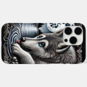 Witte Wolf's Rustige Weerspiegeling Case-Mate iPhone Case (Achterkant (horizontaal))