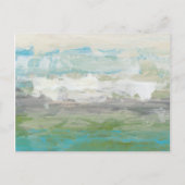 Witte wolken Het prachtige landschap overzien Briefkaart (Voorkant)