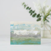 Witte wolken Het prachtige landschap overzien Briefkaart (Staand voorkant)