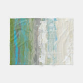 Witte wolken Het prachtige landschap overzien Fleece Deken (Voorkant (Horizontaal))