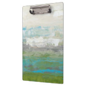 Witte wolken Het prachtige landschap overzien Klembord (Links)