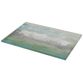 Witte wolken Het prachtige landschap overzien Snijplank (Hoek)