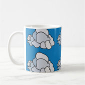 Witte Wolken Koffiemok (Links)