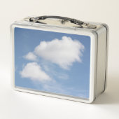 Witte wolken metalen doos (Achterkant)