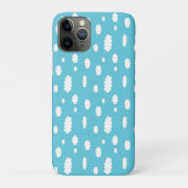 Witte wolken op een blauwe achtergrond Case-Mate iPhone case (Achterkant)