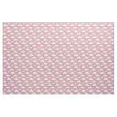 Witte wolken op roze stof van Nicole Janes (Yard (91,4 cm))