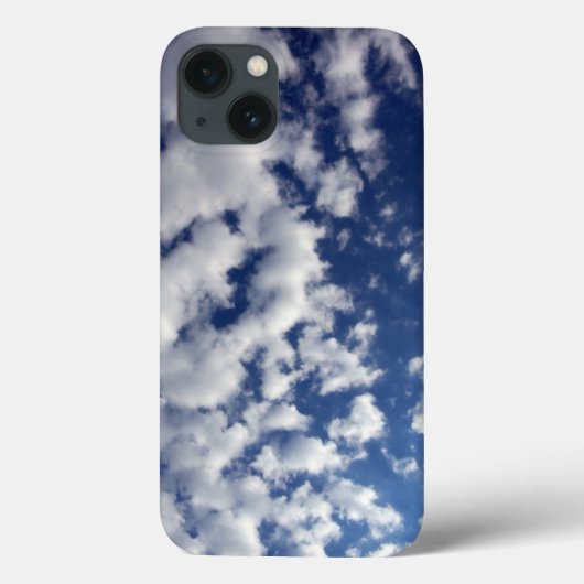 Witte Wolken Tegen Blauwe Lucht Case-Mate iPhone Case (Achterkant)