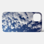 Witte Wolken Tegen Blauwe Lucht Case-Mate iPhone Case (Achterkant (horizontaal))
