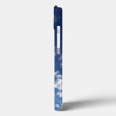 Witte Wolken Tegen Blauwe Lucht Case-Mate iPhone Case (Achterkant / Links)