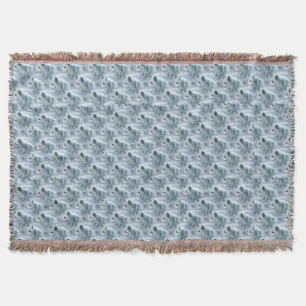 Witte wolven design Throw Blanket Deken