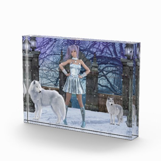 Witte Wolven Fotoblokken (Rechts)