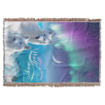 Witte wolven gepersonaliseerd