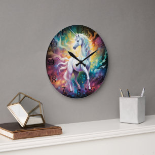 Witte Wonder: De Spectrale Witte Eenhoorn Grote Klok