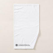 Witte workout handdoek (Handdoek)