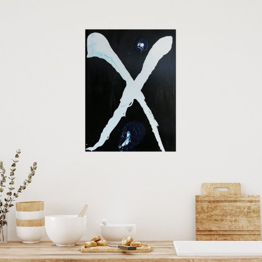 WITTE X POSTER (Keuken)