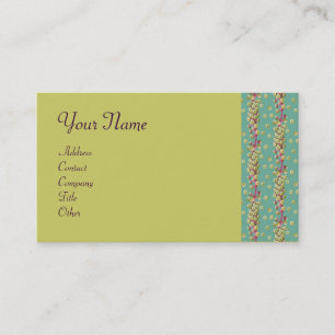 WITTE ZAAIZAAD, lichtgele, roze paars Visitekaartje