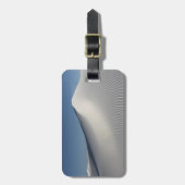 Witte zand bagagelabel (Voorkant verticaal)