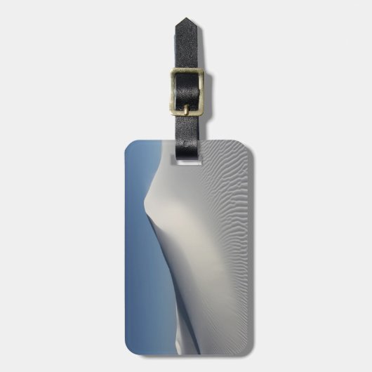 Witte Zand Bagagelabel (Voorkant verticaal)