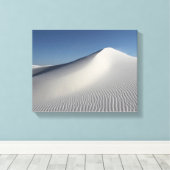 Witte zand canvas afdruk (Insitu (Houten vloer))