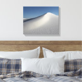 Witte zand canvas afdruk (Insitu (Slaapkamer))