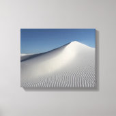 Witte zand canvas afdruk (Voorkant)