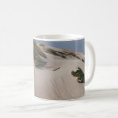 WITTE ZAND EN GROENE GRAS KOFFIEMOK (Voorkant rechts)
