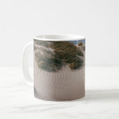 WITTE ZAND EN GROENE GRAS KOFFIEMOK (Voorkant links)