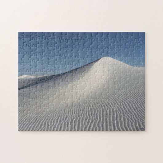 Witte zand legpuzzel (Horizontaal)