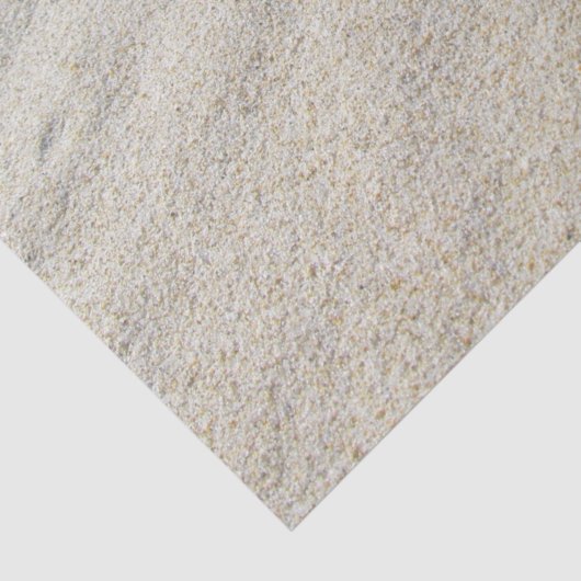 Witte zand-oceaanachtergrond-ontkoppeling tissuepapier (Detail)