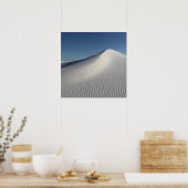Witte zand poster (Keuken)