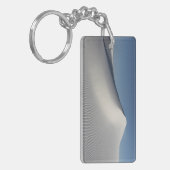 Witte zand sleutelhanger (Voorkant Links)
