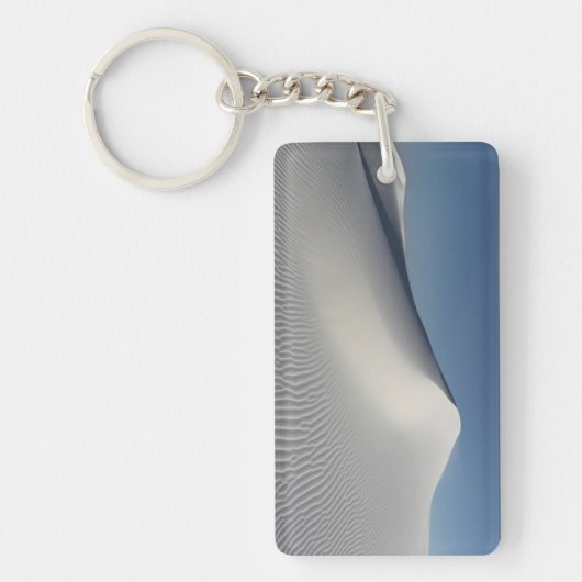 Witte zand sleutelhanger (Voorkant)