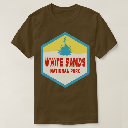 Witte zand t-shirt (Design voorkant)