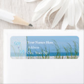 Witte zand Zee haver Etiket (Insitu)