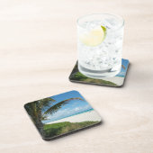 Witte zandbak met handpalm drankjes onderzetter (Rechterzijde)