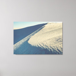 witte zandduin canvas afdruk