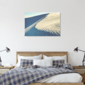 witte zandduin canvas afdruk (Insitu (Slaapkamer))