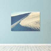 witte zandduin canvas afdruk (Insitu (Houten vloer))
