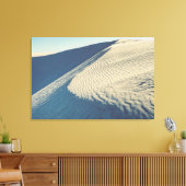 witte zandduin canvas afdruk (Insitu (Woonkamer))