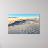 Witte zandduinen canvas afdruk (Voorkant)