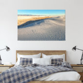 Witte zandduinen canvas afdruk (Insitu (Slaapkamer))