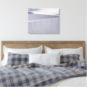 Witte zandduinen onder de blauwe hemel canvas afdruk (Insitu (Slaapkamer))