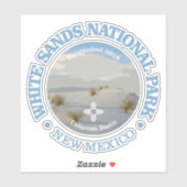 Witte Zanden (NP2) Sticker (Vel)