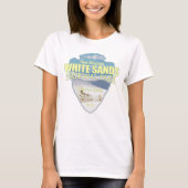 Witte zanden NP (pijlpunt) T-shirt (Voorkant)