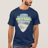 Witte zanden NP (pijlpunt) T-shirt (Voorkant)