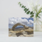 witte zandsteen briefkaart (Staand voorkant)