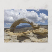 witte zandsteen briefkaart (Voorkant)