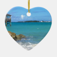 Witte zandstranden op de Bahama's