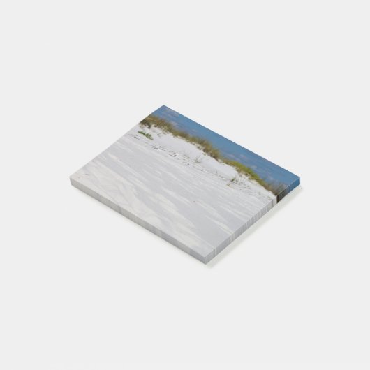 Witte zandstranden post-it® notes (Schuin)