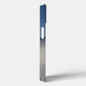Witte zandvlaktes Case-Mate iPhone case (Achterkant / Rechts)